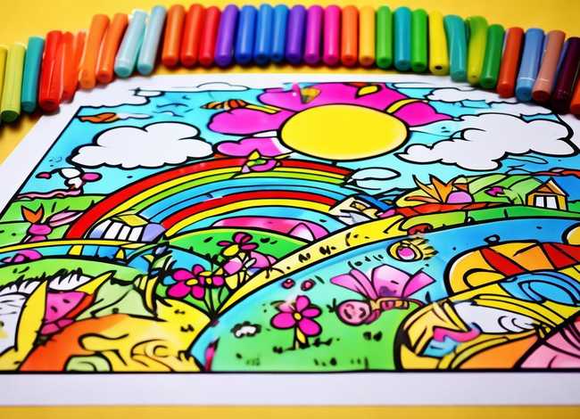 儿童涂色画免费下载 - 儿童涂色简笔画打印