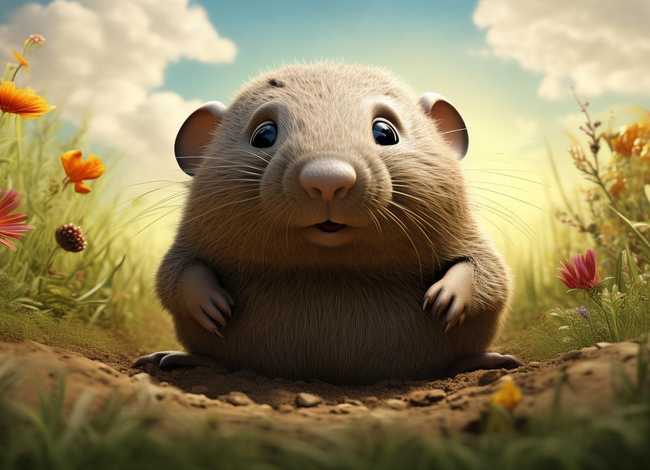 小鼹鼠的故事(全4册)书籍，有鼹鼠形象的文学作品