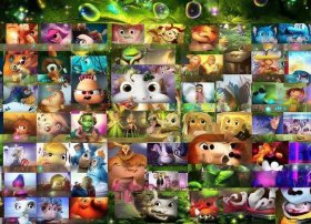 播放少儿故事电影（少儿频道从2007年-2010年播过的所有动画片的名称）