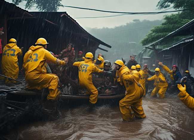 抗洪救灾的感人小故事，抗洪救灾中的动人故事