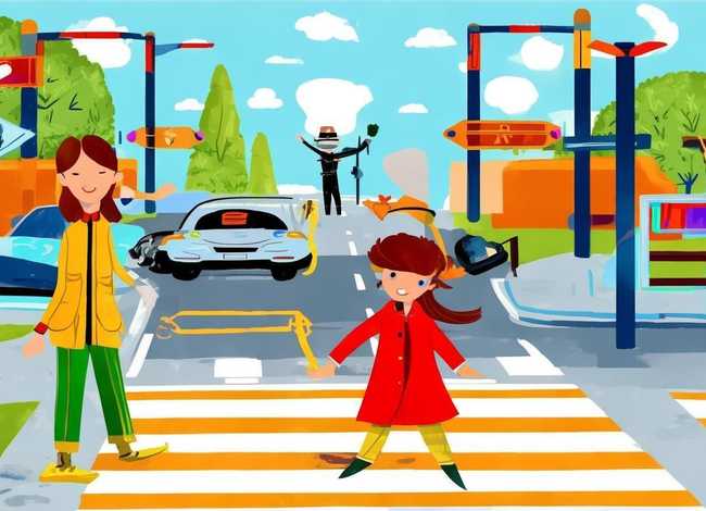 过马路故事绘本，关于过马路的绘本故事内容