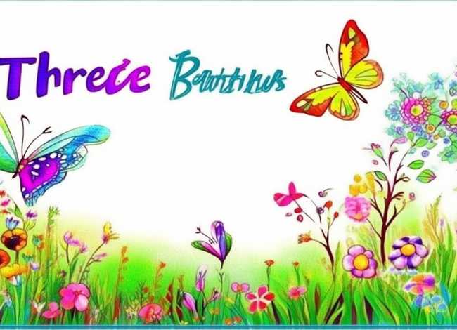 蝴蝶小故事儿童，幼儿园小故事《三只蝴蝶》儿童故事绘本分享