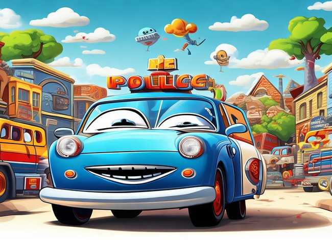 警车儿童故事绘本（关于小汽车动画片有哪些）