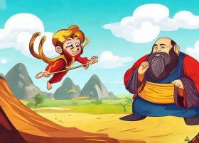 儿童故事漫画图片 人物（儿童画教程创意童画之经典名著《漫画西游》）