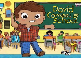 适合6岁男孩讲的故事；绘本故事_49《大卫上学去》