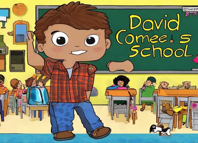 适合6岁男孩讲的故事；绘本故事_49《大卫上学去》