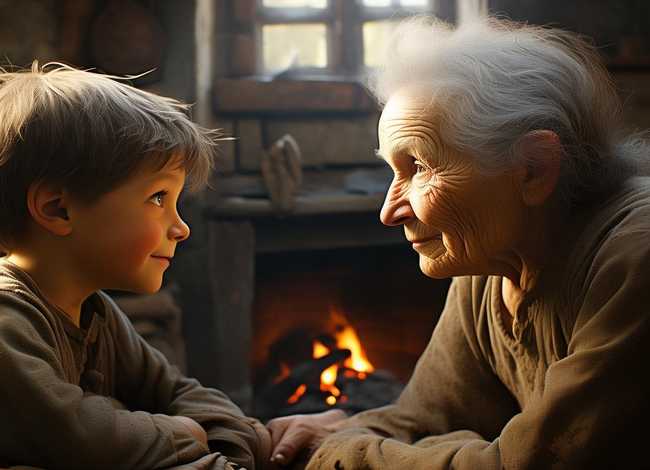 高尔基的一个故事；高尔基《童年》中的一个感人故事