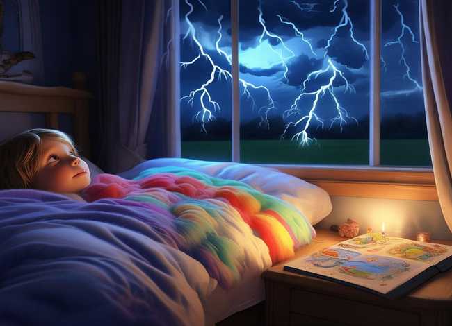 关于打雷的睡前小故事 孩子怕打雷闪电适合什么书