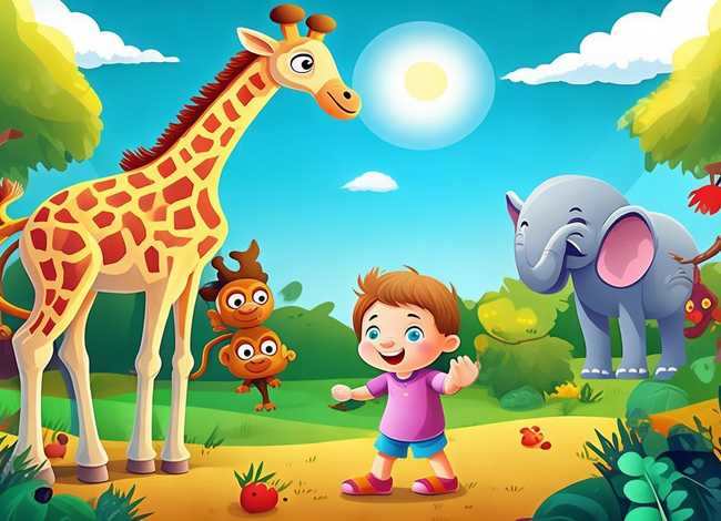 儿童故事动物园有什么 - 二年级动物园编一个故事