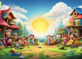 儿童故事100首连播连放，儿歌小故事大全视频