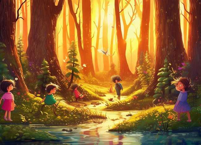 关于森林的儿童故事(关于森林的童话故事) 关于森林的儿童故事(关于森林的童话故事)