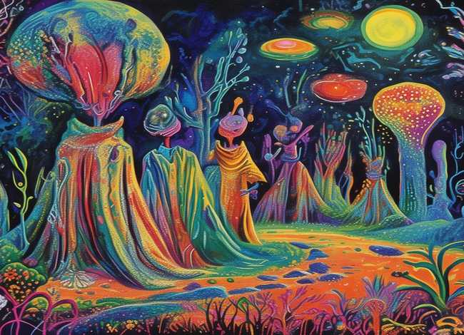 绘本插画图片大全，来自O星球人们创造的艺术,你见过吗