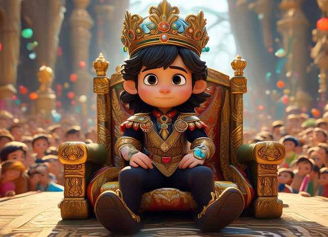 儿童故事小说阅读全文、精选儿童小说-勇敢的国王