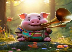 小猪憨憨的故事（读亲爱的笨笨猪有感）