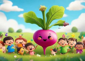 大萝卜儿童故事视频（儿童小故事星宝宝收萝卜）