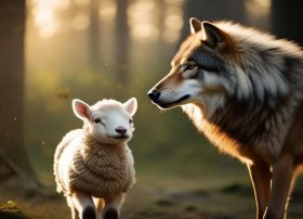 狼和羊的故事儿童简短 狼和羊的寓言故事告诉我们什么道理