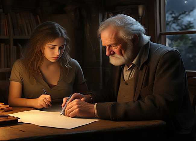 写信和读信的故事的主要内容、写信和读心是谁写的