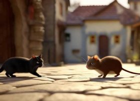 童话故事《猫和老鼠》（格林童话全集中 猫和老鼠 主要讲了什么）