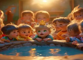 井底之蛙的幼儿故事 - 幼儿园的成语故事