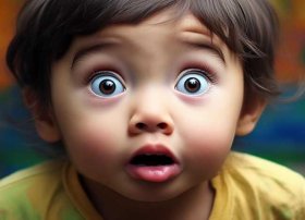 惊讶的小朋友怎么画、惊讶的表情怎么画