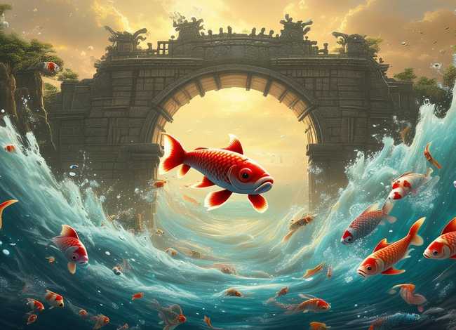 儿童故事小鲤鱼跳龙门主要内容、小鲤鱼跳龙门故事怎么讲