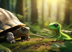 小壁虎借尾巴故事完整、儿童小故事,小壁虎借尾巴的故事