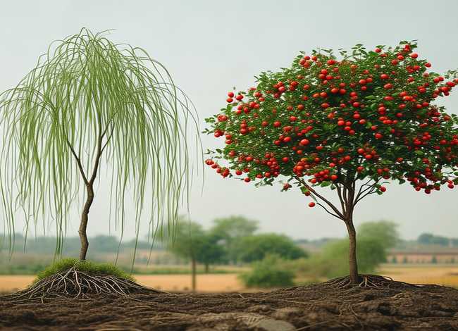 柳树和小枣树的故事 小柳树和小枣树告诉我们什么道理