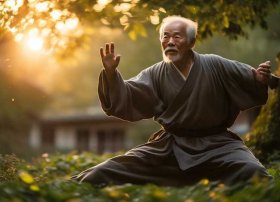 哲学故事的ppt模板（成语故事 老当益壮PPT）