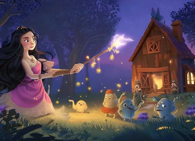 儿童魔法故事有哪些(公主魔法打败山贼 睡前童话故事 儿童故事) 儿童魔法故事有哪些(公主魔法打败山贼 睡前童话故事 儿童故事)