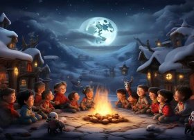 儿童故事除夕的故事 除夕的故事