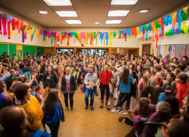 快乐的晚会故事 - 元旦班级晚会作文(集锦8篇)