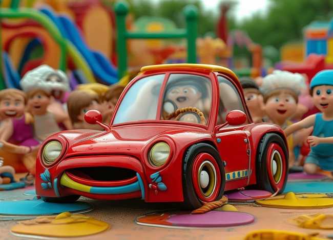 儿童小汽车视频故事（幼儿故事一辆不听话的小汽车）