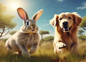 狗狗的故事视频；非洲民间故事野兔在什么地方找到了狗先生