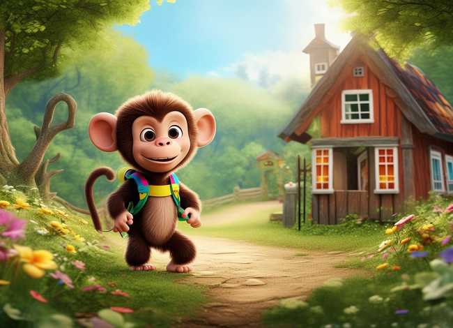 六岁儿童讲故事一分钟;小猴子上学的故事 六岁儿童讲故事一分钟;小猴子上学的故事