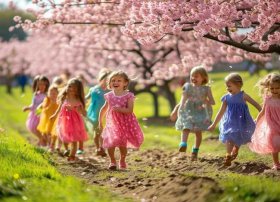 幼儿春天的故事（春天的足迹幼儿园分享稿）