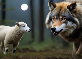 狼和羊的故事完整版儿童故事（关于狼和羊的故事）