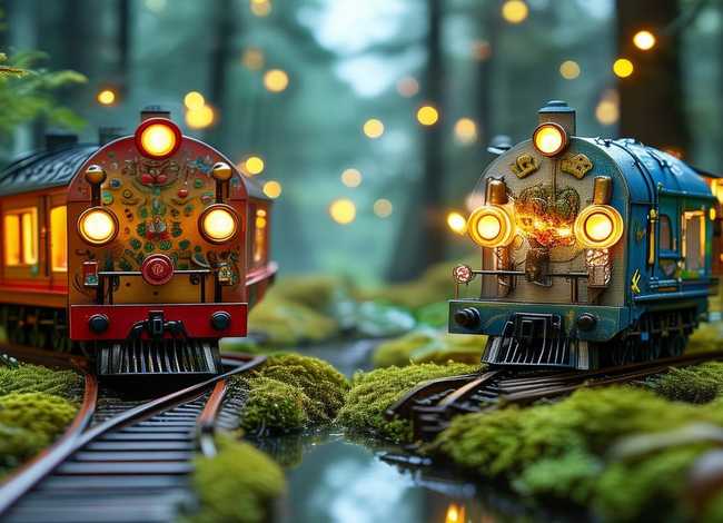 小火车的小故事;两列小火车内容简介 小火车的小故事;两列小火车内容简介