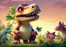 恐龙少儿故事、幼儿睡前恐龙的故事