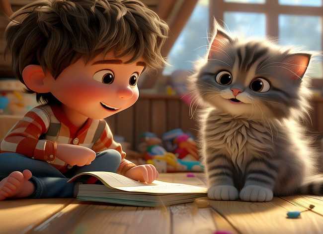 小弟和小猫故事改编、有什么儿童诗 小弟和小猫故事改编、有什么儿童诗