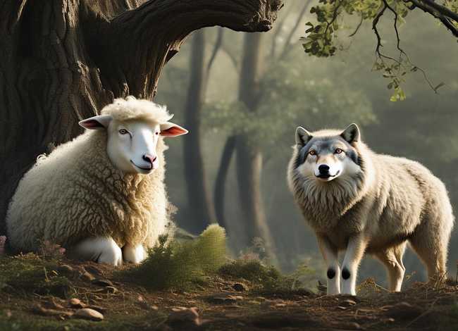 狼和羊的故事原文、狼和羊是童话故事吗