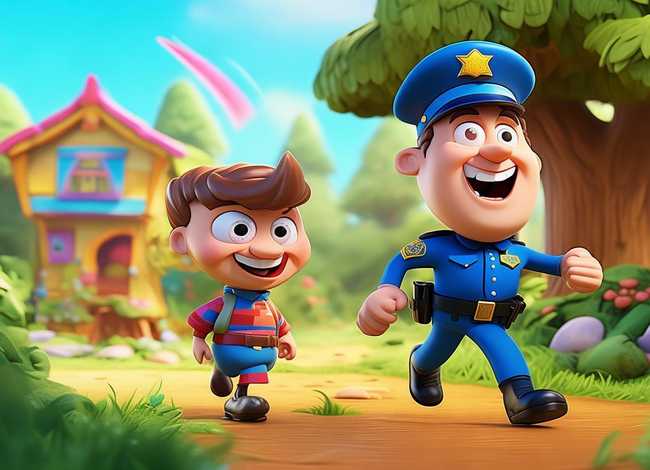 讲故事警察抓小偷；警察抓小偷的童话故事大全