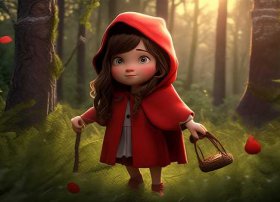 小帽子的故事阅读答案；小红帽的故事