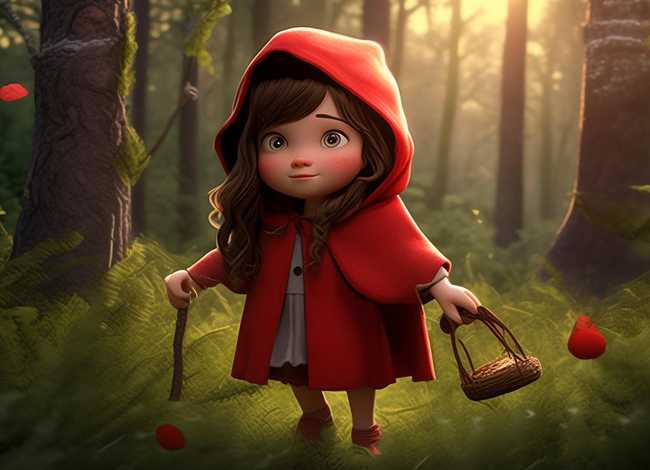 小帽子的故事阅读答案；小红帽的故事