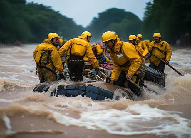 抗洪救灾经典故事（防汛抗洪的感人故事）