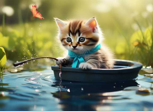 儿童故事小猫钓鱼、小猫钓鱼的故事全文 儿童故事小猫钓鱼、小猫钓鱼的故事全文