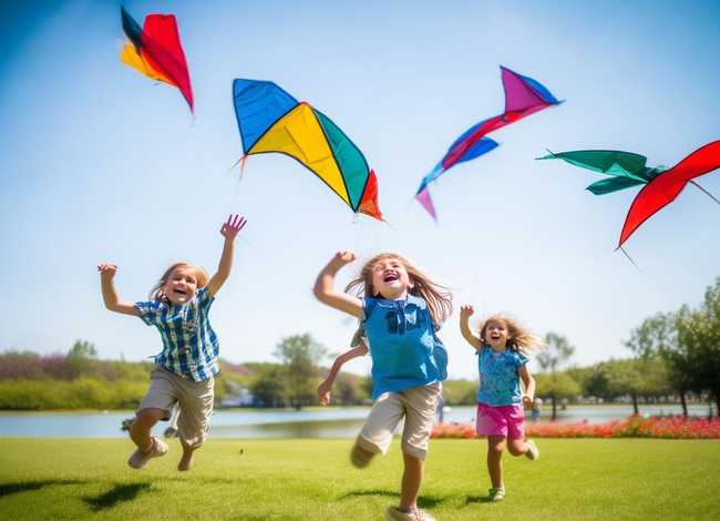 儿童放风筝趣事简短 - 放风筝优秀作文三年级300字10篇