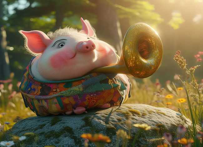 小猪憨憨的故事(读亲爱的笨笨猪有感) 小猪憨憨的故事(读亲爱的笨笨猪有感)