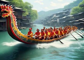 端午节赛龙舟的故事、中国故事端午节赛龙舟的由来