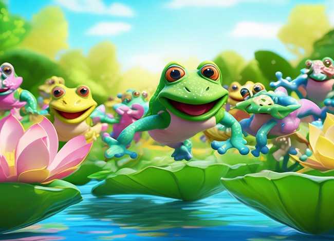 快乐的小青蛙游戏规则与玩法 - 幼儿园小班体育教案《小青蛙跳荷叶》 快乐的小青蛙游戏规则与玩法 - 幼儿园小班体育教案《小青蛙跳荷叶》