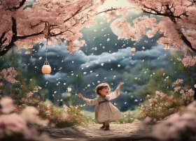 儿童故事音乐小苑、风月同天  扬州慢⑦ 小苑春深